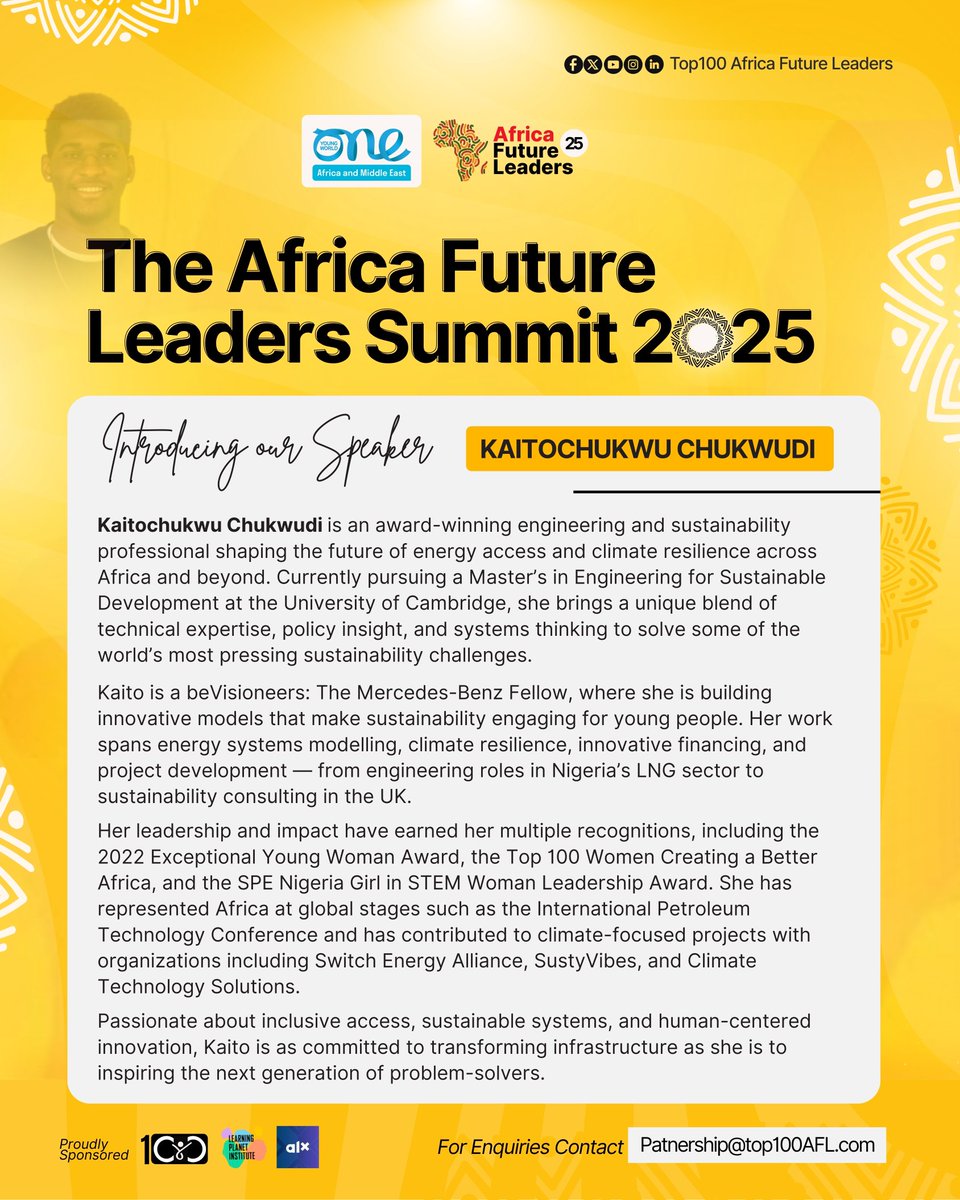 Top100 Africa Future Leaders tweet media