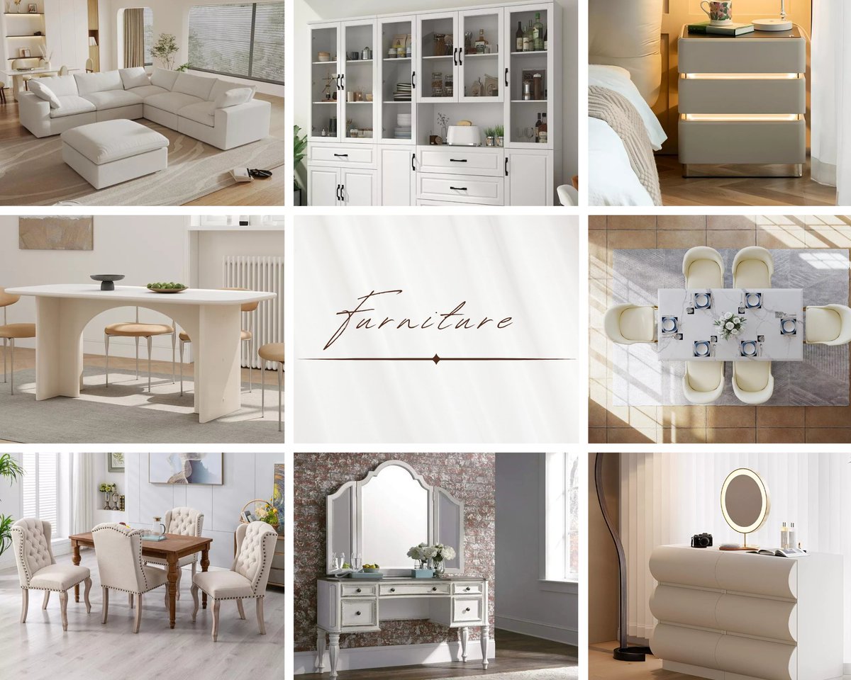 Angela_Marz's tweet photo. 🛋️ Transform your home with this collection of high-end furniture that blends luxury, comfort, and timeless design. From elegant sofas to statement tables, each piece is crafted to elevate your living space. ✨ Style starts here.
🛒 Discover more: https://t.co/xXKMF5wzrf https://t.co/tJzYBWxjui