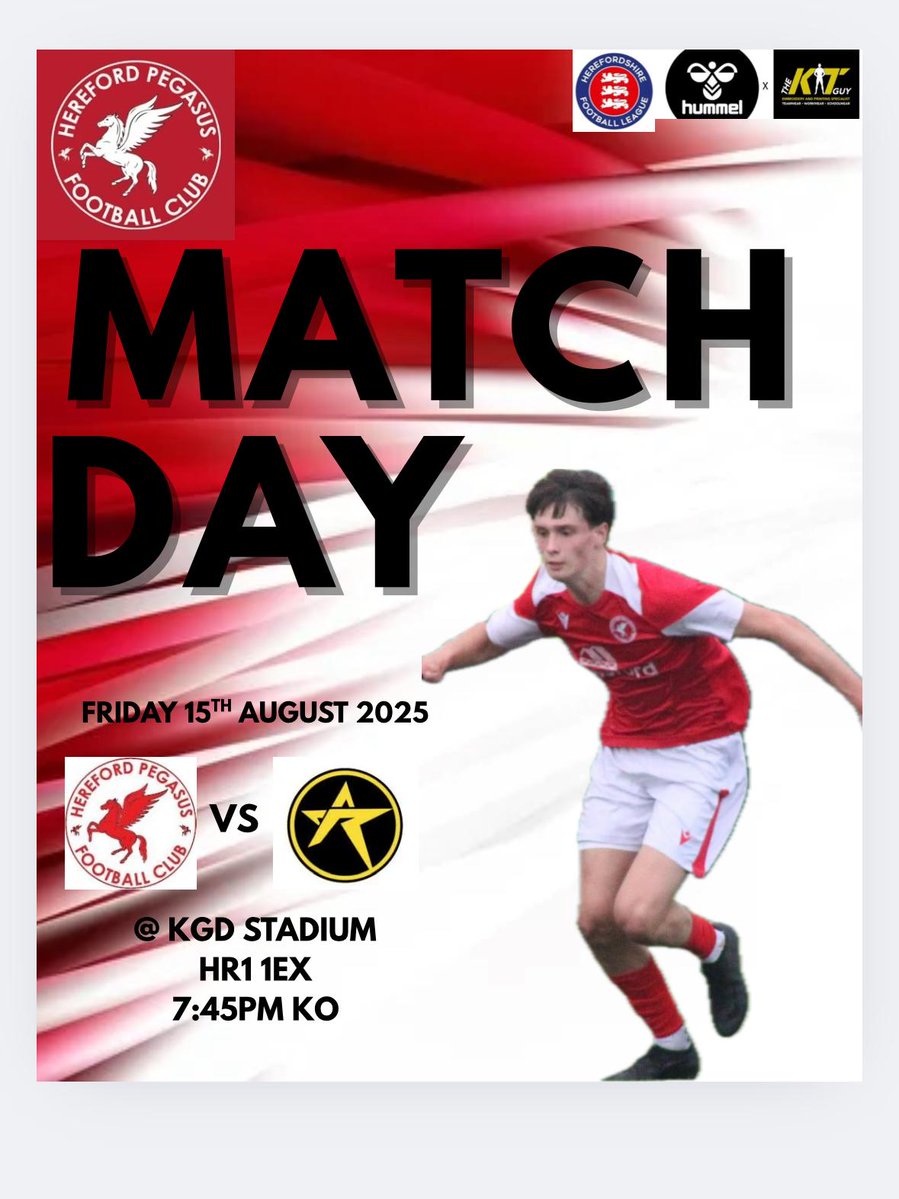 Hereford Pegasus Development (@herefordpegdev) on Twitter photo ⚽️Matchday ⚽️
v Ro - Stars <a href="/rostarshereford/">FC RO STARS HEREFORD</a>
⏰️7.45pm ko
📍KGD Stadium, Old School Lane, Hereford
🔴⚪️UTP ⚽️Matchday ⚽️
v Ro - Stars <a href="/rostarshereford/">FC RO STARS HEREFORD</a>
⏰️7.45pm ko
📍KGD Stadium, Old School Lane, Hereford
🔴⚪️UTP