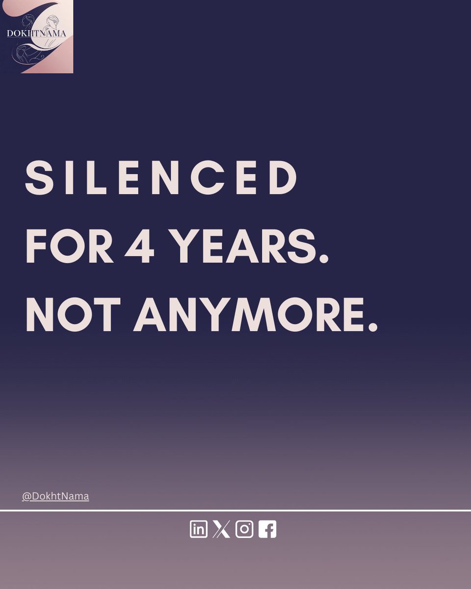DokhtNama's tweet photo. 4 years of silence, but the spark never died. Today we launch @DokhtNama — a collective of Afghan women turning art, stories & truth into resistance. We write our future, beyond borders & fear.
#AfghanWomen #FreedomToLearn #WomenLifeFreedom https://t.co/FCuUUWZCEb
