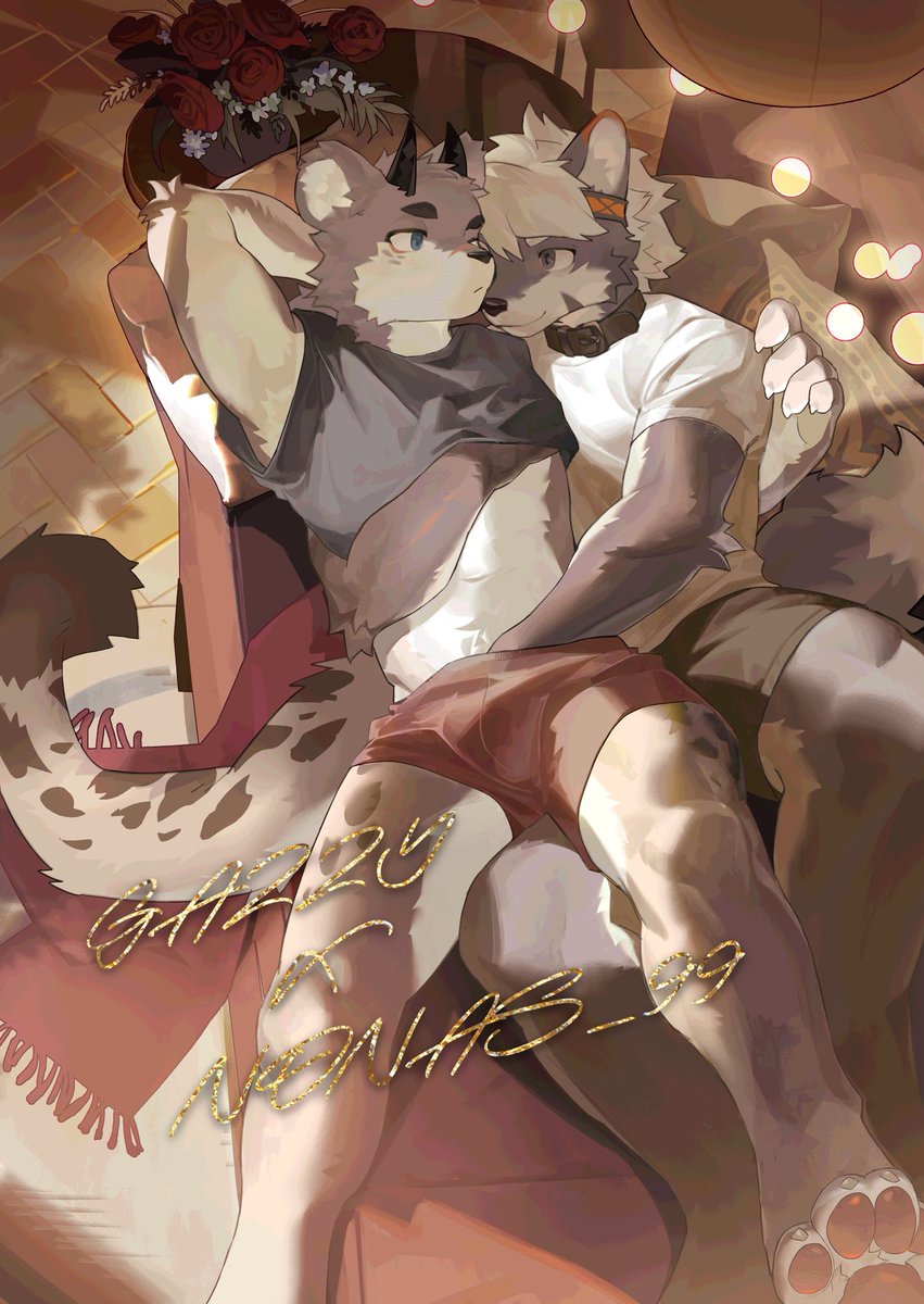 今天家里没有人呢～让我来好好服侍服侍小雪豹吧
雪豹：<a href="/nonas_99/">Nonas_九九|夜| 🔜 Kemoket 🇯🇵</a> 
🎨:<a href="/N16_furry/">WINTER</a>