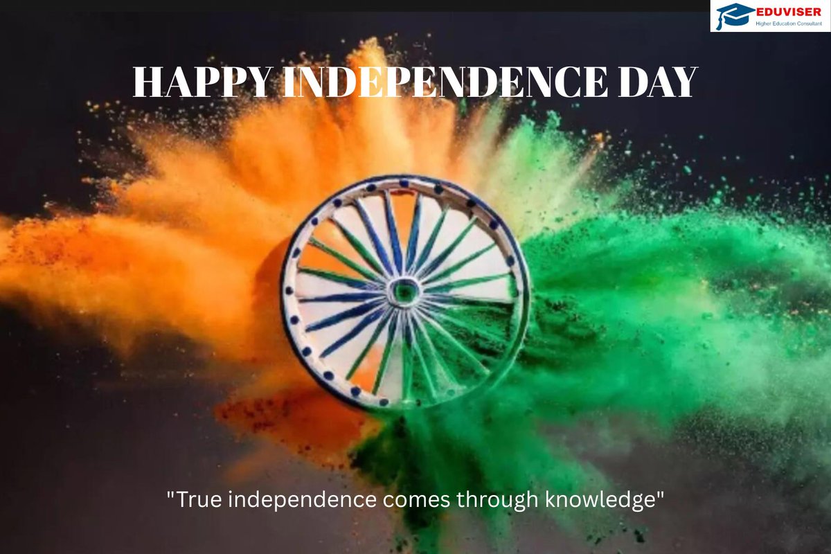 eduv_iser's tweet photo. 🇮🇳 79 years ago, we gained independence. Today, gain educational independence with the right university choice!
Your freedom = Your education = Your future ✨
#IndependenceDay #Education #Eduviser 🎓 https://t.co/KZmLgF6gdT