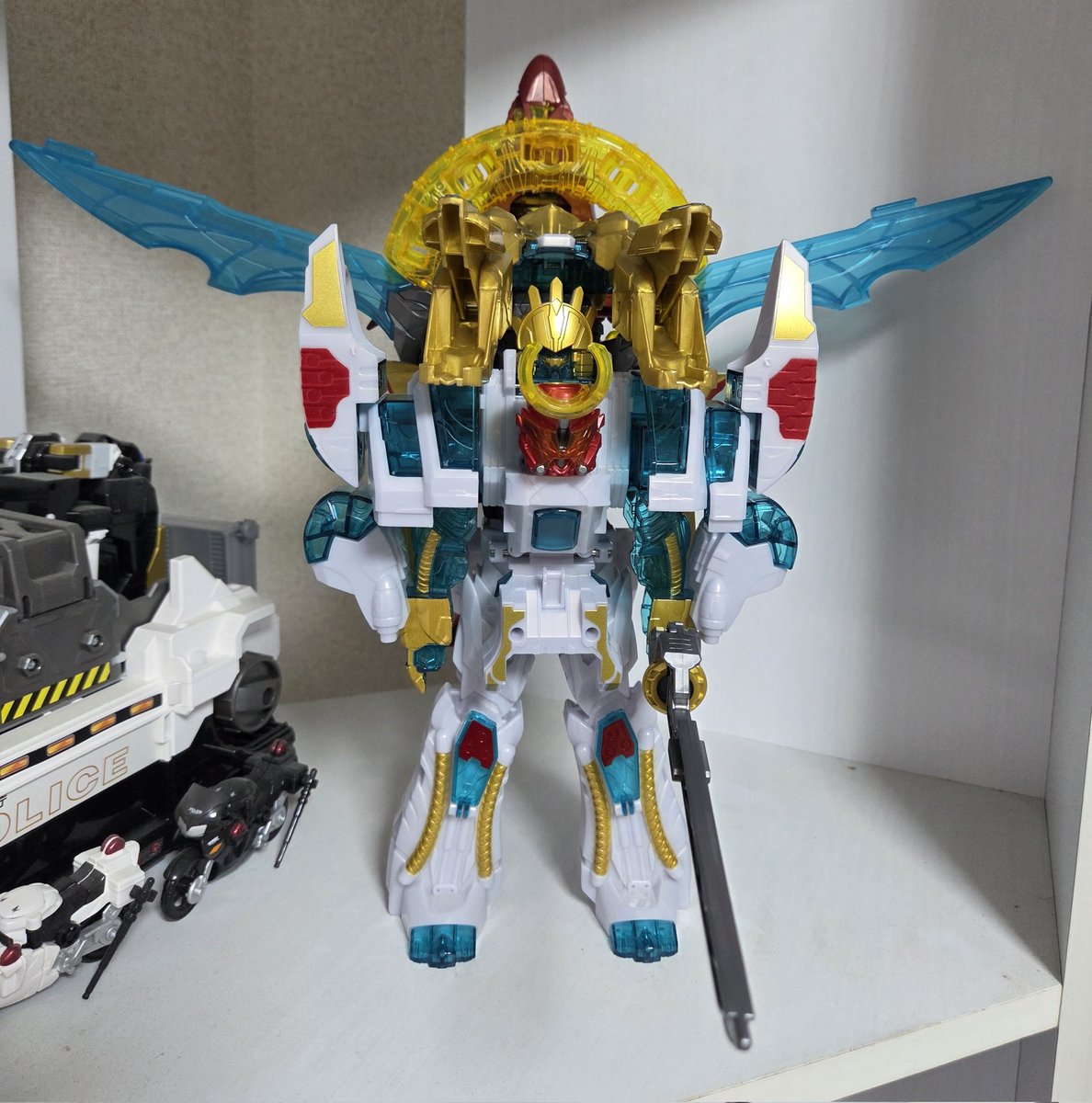 テガソード、オルカブースター、グーデバーン ゴジュウジャー #テガソード #オルカブースター #グーデバーン #俺合体