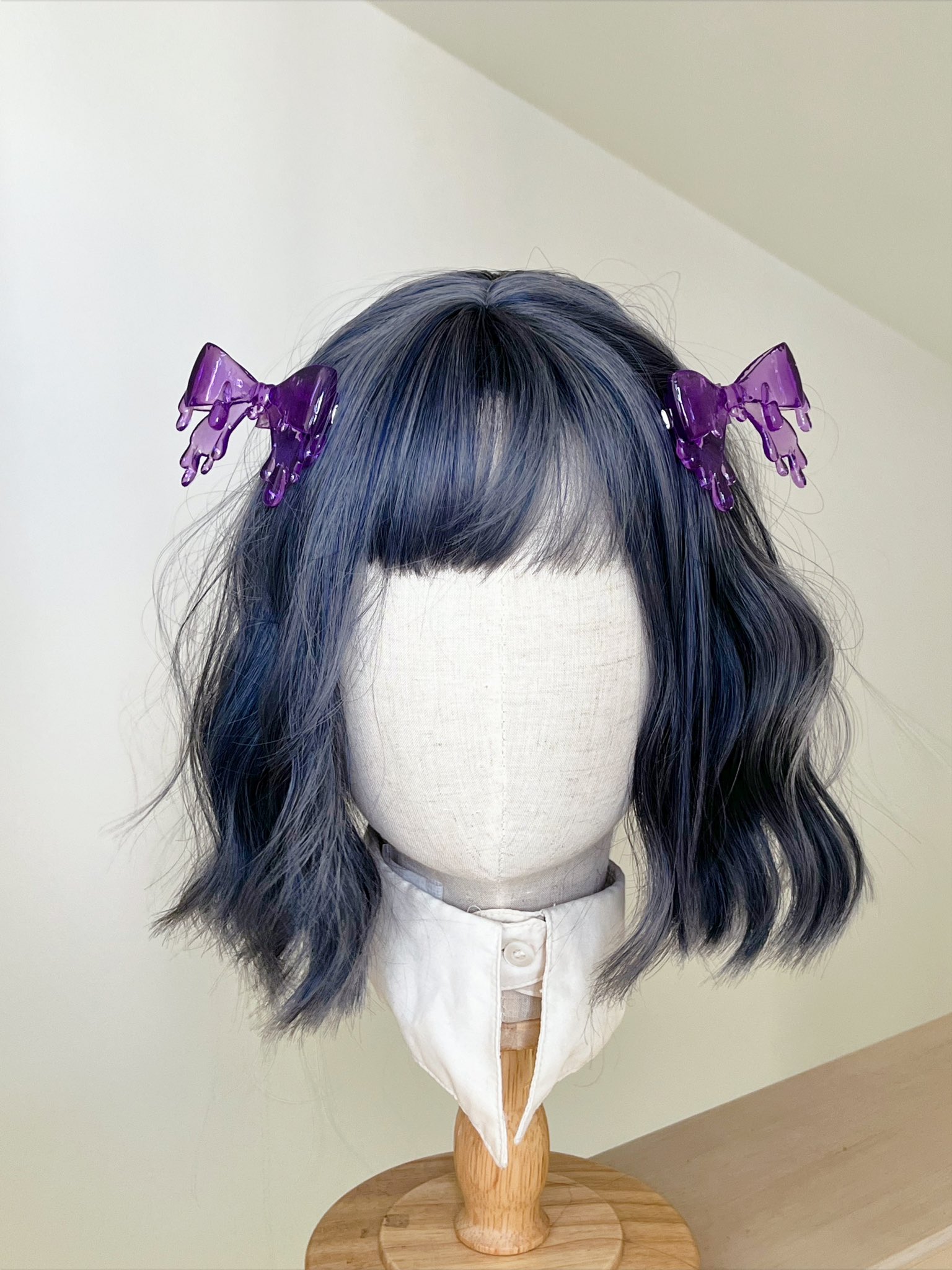ririco:ramu リリコラム リボン  天使 輪 パープル 紫 コスプレ ririco:ramu