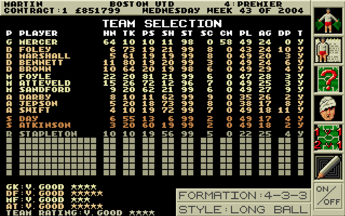 g00nFM's tweet photo. Season 12

Never had to worry about relegation as we finished 4th and made the FA Cup finals.

Blackburn and Man City offered me jobs and I accepted Blackburn's after googling the capacity at Ewood Park to 31,000. In 1993 (in the game at least) it's only around 17,000 though 😑 https://t.co/79OgrJIrVg