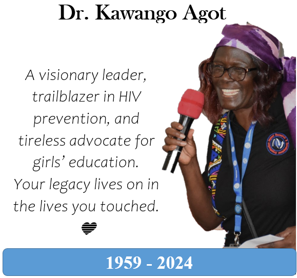 ImpactRdo's tweet photo. 💙 Remembering Dr. Kawango Agot 💙
1 year ago, we lost a visionary leader, mentor &amp; friend.
Her life’s work transformed HIV prevention, championed girls’ education &amp; empowered young researchers.
Her light still guides us. 🌍✨
#LegacyOfHope #IRDO #HIVPrevention #GirlsEducation https://t.co/U1Z4PXrKRw