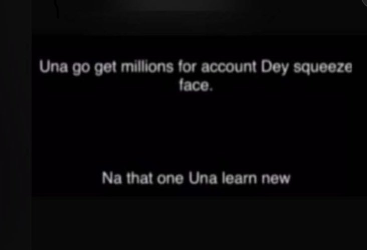 😂😂na the new scope be this.