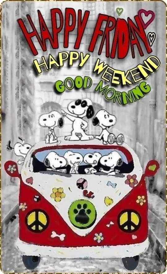 😊🌹Good morning Tweeties. TGIF. Welcome to Friday &amp; weekend. Wishing everyone a fantastic day filled with love, hope, peace, positive vibes, laughter, smiles, blessings. Be kind &amp; have a kind word. ☕️ is on, drop on by. Much love 'n hugzz❤️xo