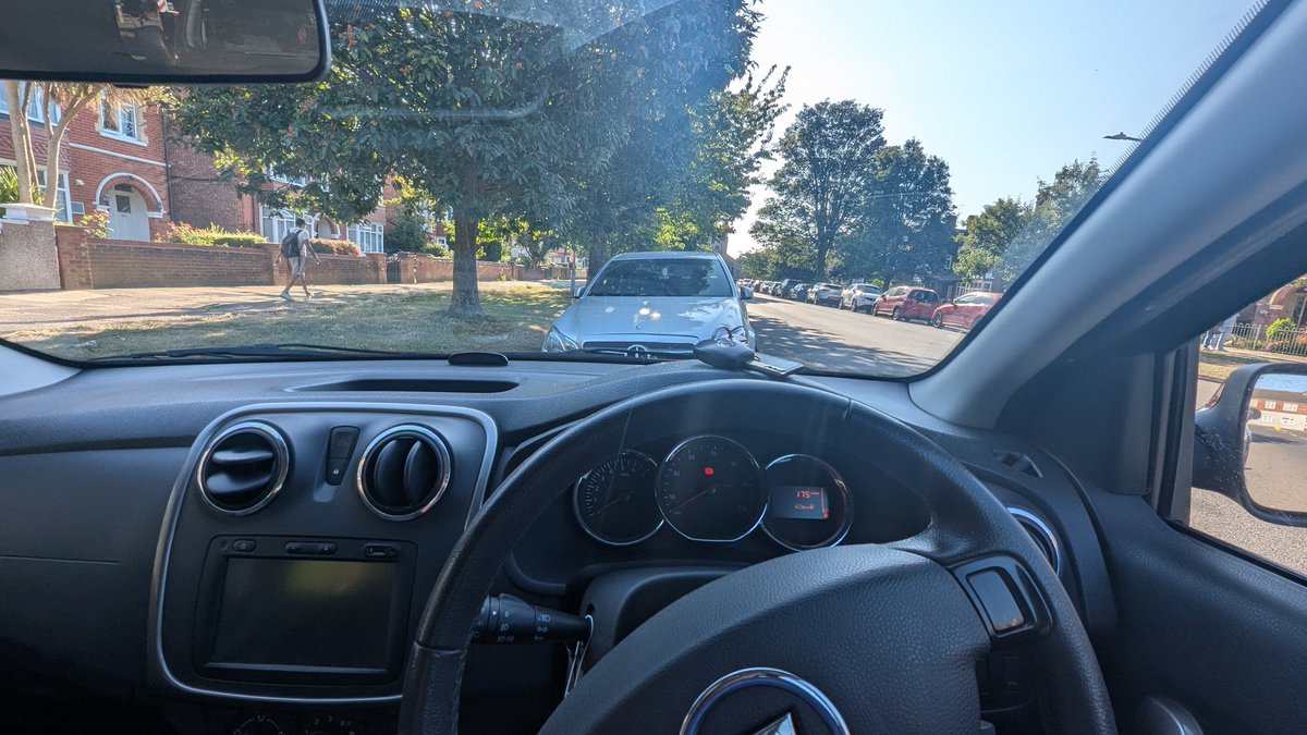 If I'm cycling to work or riding my motorbike I usually leave at the same time and get there 15 minutes ISH early borrowed the wife car today left at the same time and ,.........15 minutes late and grumpy (keys on dash for the haters)