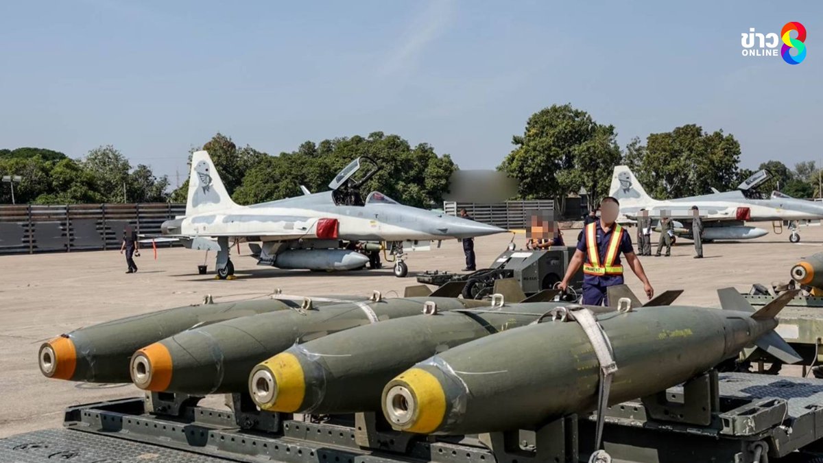 thaich8news's tweet photo. #พญาอินทรี ฝึกเพื่อพร้อมปฏิบัติ ตลอด 24 ชม. 24/7 Eagle ALL Day ALL Night
เพจกองทัพอากาศไทย เปิดภาพ #F5TH ฝูงบิน 211 กองบิน 21 ดำเนินการฝึกความพร้อมปฏิบัติการทางอากาศต่อเป้าหมายภาคพื้นดิน โดยมุ่งเน้น การโจมตีที่แม่นยำต่อเป้าหมาย เพื่อประสิทธิภาพในการทำลาย และไม่ส่งกระทบต่อส่วนที่ไม่เกี่ยวข้องในการรบ พร้อมทั้งจัดทบทวนการปฏิบัติการทางอากาศภายใต้กฎหมายสิทธิมนุษยชนระหว่างประเทศในกับนักบินฝูงบิน F-5TH ทุกคน
ทั้งนี้กองทัพอากาศพร้อมในการปฏิบัติการทางอากาศสนับสนุนการปกป้องอธิปไตยและความสงบสุขของพี่น้องประชาชนชาวไทย ภายใต้หลักกฎหมายสิทธิมนุษยชนระหว่างประเทศ
ขอบคุณภาพและข้อมูล : เพจเฟซบุ๊ก กองทัพอากาศไทย Royal Thai Air Force
#TruthFromThailand #ไทยกัมพูชา #ไทยนี้รักสงบแต่ถึงรบไม่ขลาด #กองทัพอากาศ
#ข่าวช่อง8 #ข่าวช่อง8ที่นี่ของจริง #ช่อง8กดเลข27