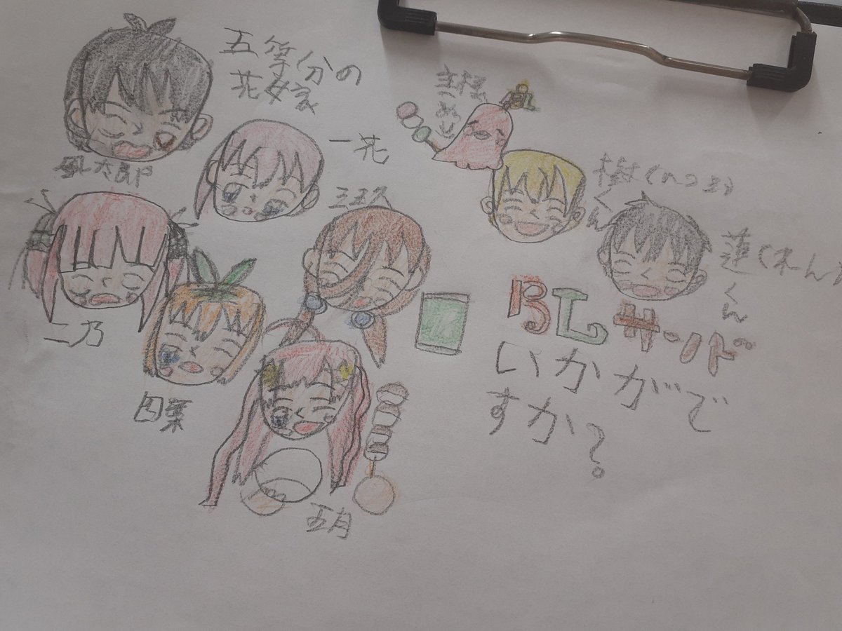 上杉風太郎(ごと嫁) (@err4bgddk5x3n0e) on Twitter photo #五等分の花嫁             #BLサンド #五等分の花嫁             #BLサンド