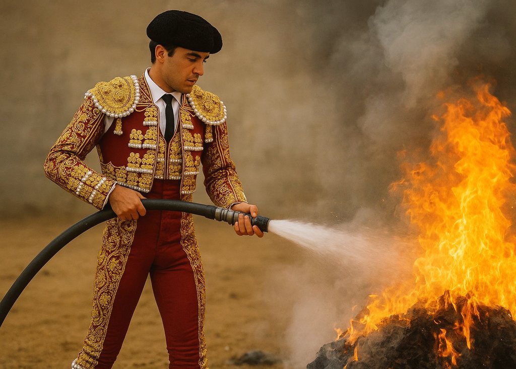 Quizá había que haberse gastado el dinero en prevención de incendios y dotaciones y equipo para los bomberos en lugar de estas chorradas de las oficinas antiokupa que se han demostrado un despilfarro estúpido. O en tauromaquia. 

Pero claro, pensáis con las tripas y no la cabeza.