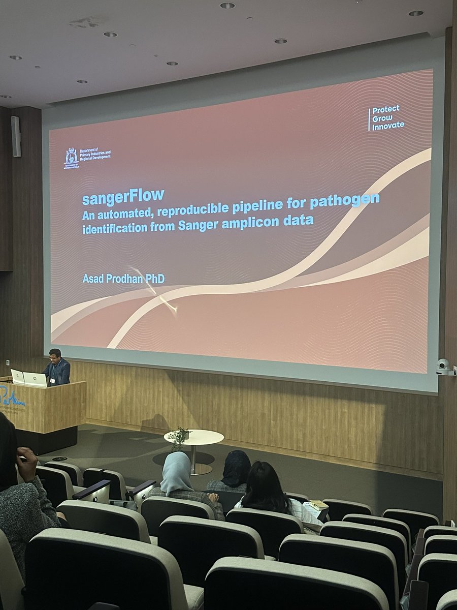 Dr. Asad Prodhan introduces sangerFlow, a reproducible pipeline for pathogen ID from Sanger amplicon data