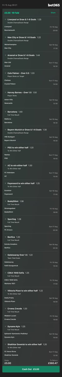 Ninety6ix0147's tweet image. 112 odds weekend play!! #BET365  - bet365.com/s/r/XDjs8