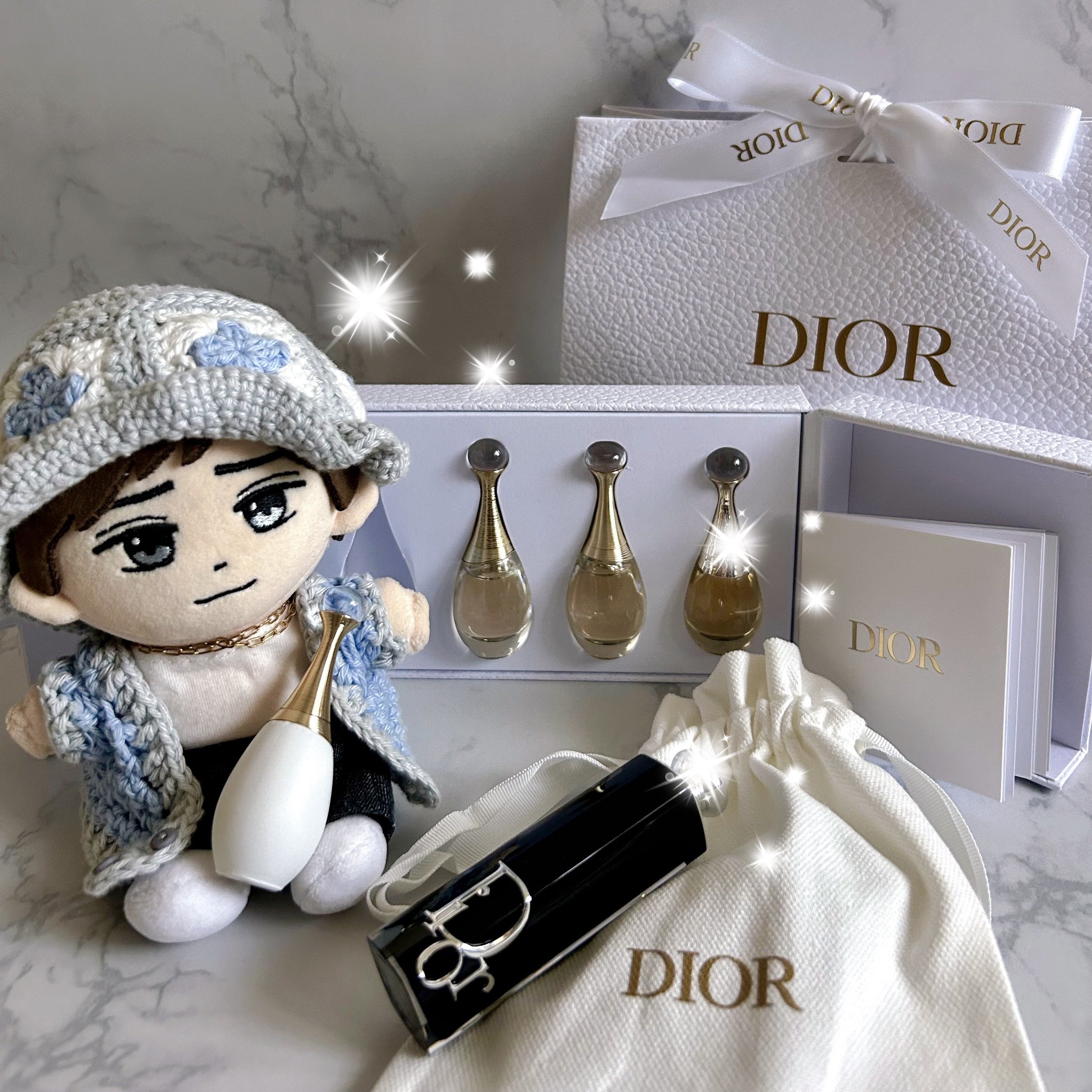 Dior バースデーギフト2回分とブレスレット2点セット Dior ディオール ブレスレット リング 2点セット - メルカリ