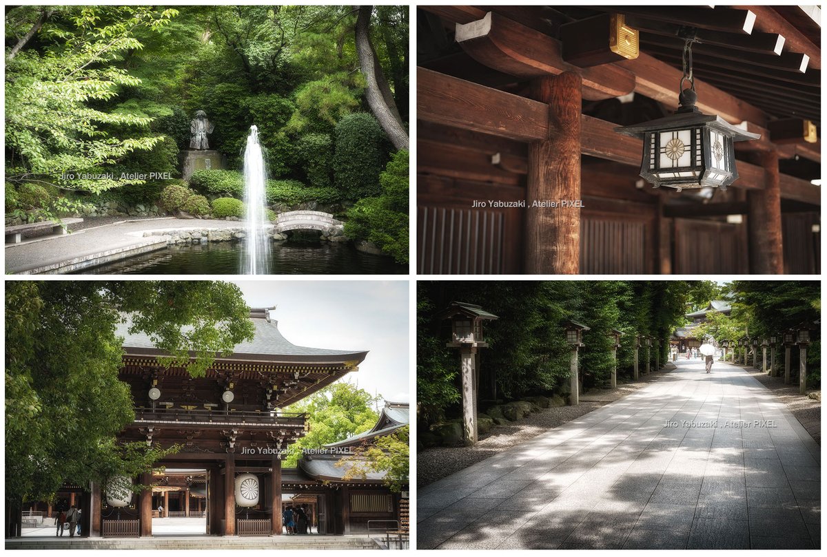 寒川神社にて。