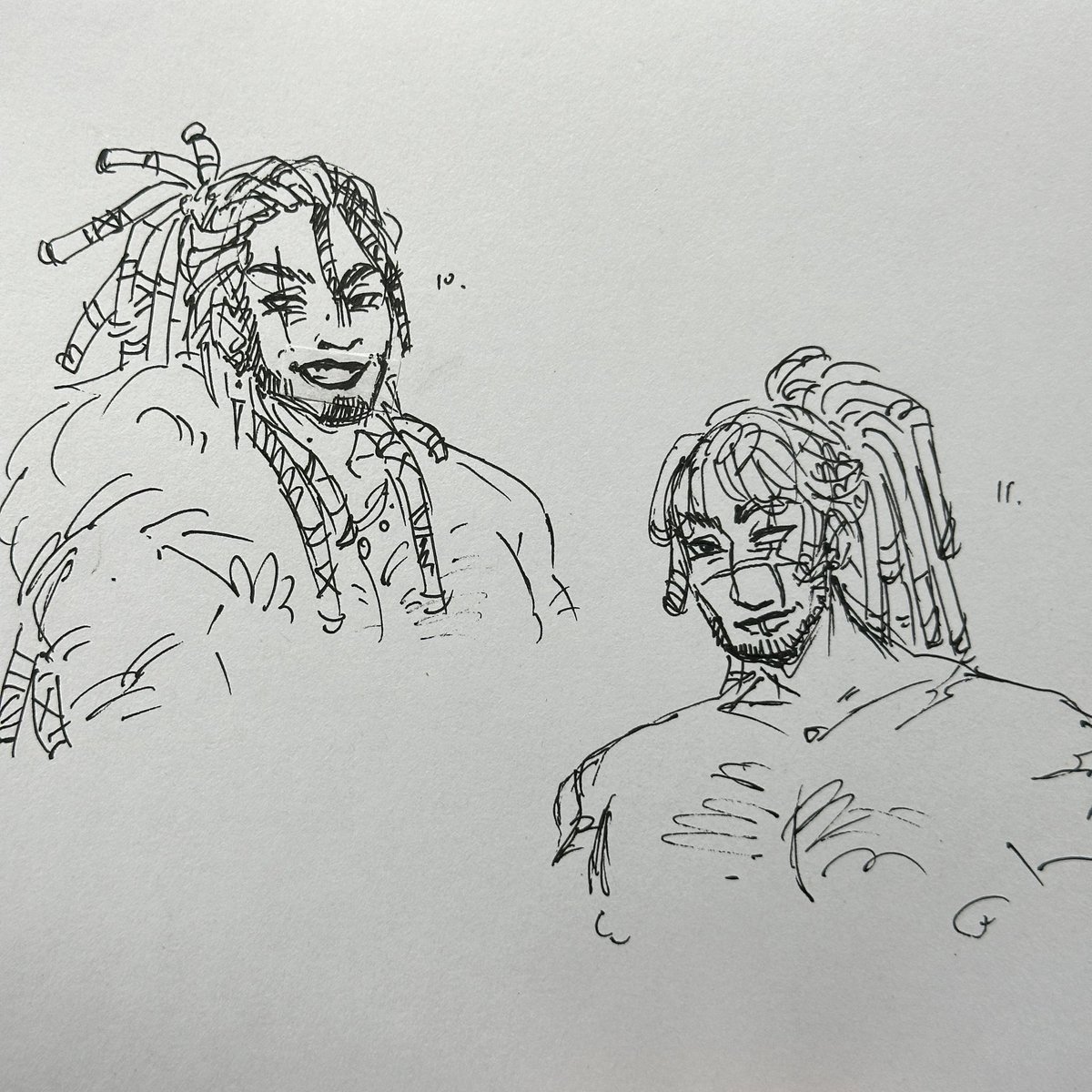Wasaa_Mi's tweet image. Second bunch of Antis doodles