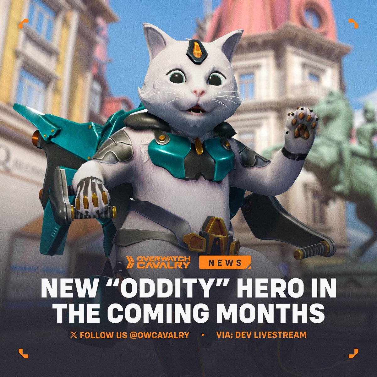 Can't wait to hear the character interactions between Hammond and whatever the fuck this feline monstrosity is.