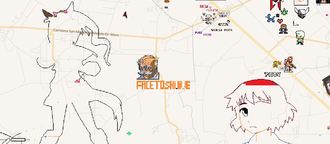 erickplatica's tweet image. Gracias por colaborar en wplace.live en #Queretaro  #wplace #invisible #Conquest #Mexico facetoshi.live