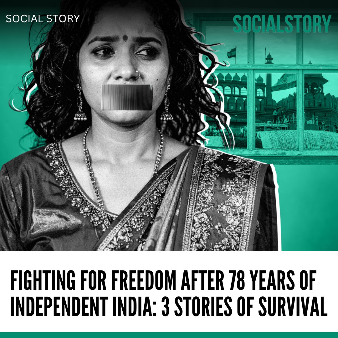 SocialStory (@_socialstory) on Twitter photo 78 years on, freedom is still out of reach for many—survivors of abuse, refugees, and victims of caste violence. Independence means survival, not celebration.
Read more: yourstory.com/socialstory/20…
By <a href="/sara_chni/">Saranya Chakrapani</a>
#IndependenceDay #Freedom #HumanRights #VoicesOfSurvival 78 years on, freedom is still out of reach for many—survivors of abuse, refugees, and victims of caste violence. Independence means survival, not celebration.
Read more: yourstory.com/socialstory/20…
By <a href="/sara_chni/">Saranya Chakrapani</a>
#IndependenceDay #Freedom #HumanRights #VoicesOfSurvival