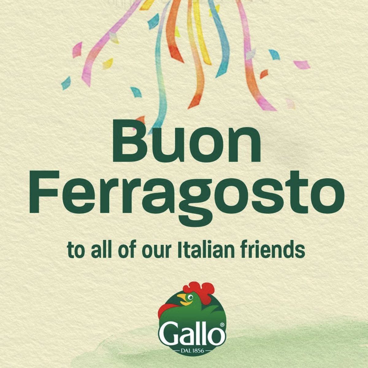 Buon Ferragosto a tutti! 🇮🇹☀️

Wishing you a day full of sunshine, relaxation, and delicious food… perhaps a tasty plate of Riso Gallo risotto to share with your loved ones. ☺️

#Ferragosto #ItalianHolidays #Celebrations