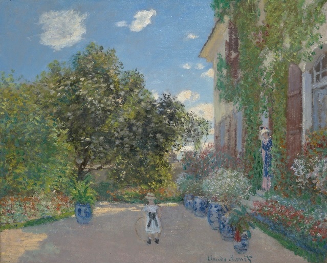クロード・モネ、Boulevard Saint-Denis,Argenteuil クロード・モネ、Boulevard Saint-Denis,Argenteuil 絵画