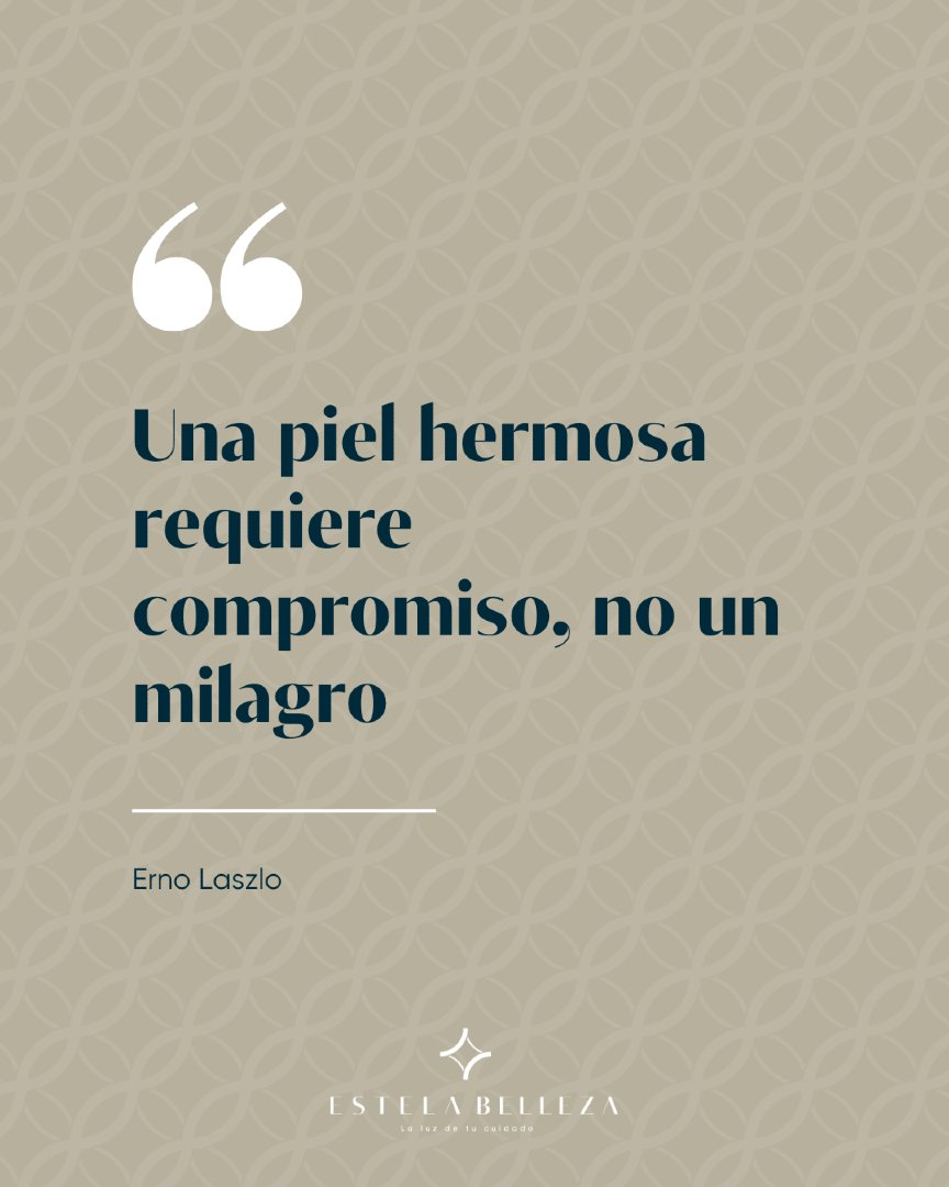 Una piel hermosa requiere compromiso, no un milagro.
Erno Laszlo

#bellezaconcabeza #palabra #inspiración #pensamientos #frasedeldia #estelabelleza #mujergijón #gijón #asturias #laluzdetucuidado