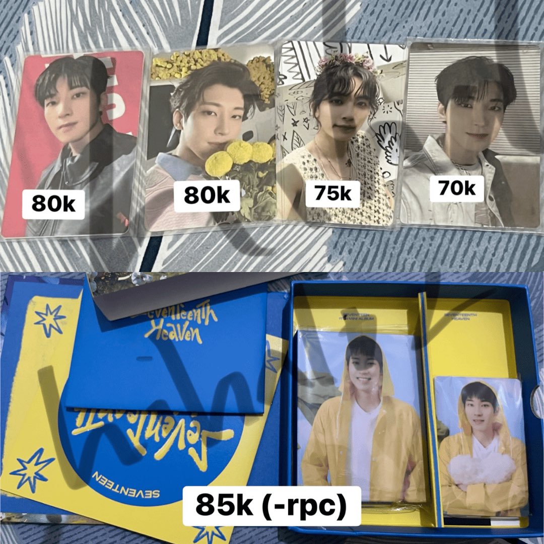 hihaloz's tweet photo. WTS want to sale

album dan photocard pc aab seventeen rd ina

dom Pekanbaru
bisa 🍊
incl all
keep w/ dp

t. wts wtb pc seventeen svt ina wonwoo yc bunga ld attacca op2 jeonghan flower crown fts carver 17th heaven 세븐틴 양도 https://t.co/5iAr9iNfkg