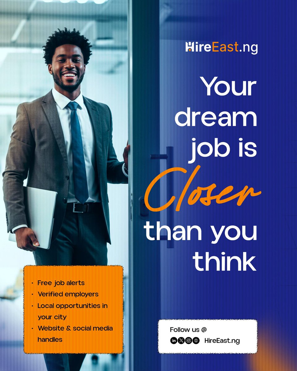 While we are here celebrating this damsel.
Let me tell you about this amazing project I started this year HireEast.ng <a href="/HireEast_ng/">HireEast.ng</a> a recruitment platform that connects jobs seeker and employers in the East. Check it out and thank me later