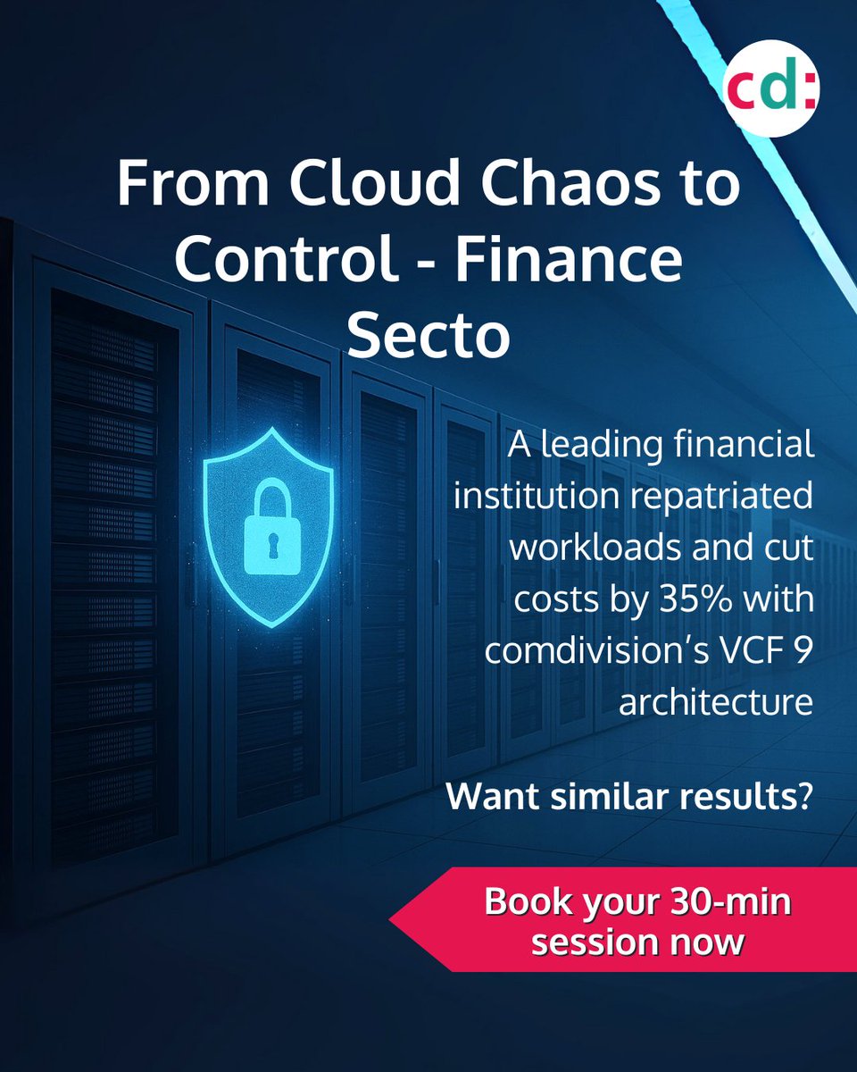 yvessandfort's tweet image. 💡 VCF 9 = clarity, control, no budget surprises.
🎯 Book your free 30-min session: bit.ly/4mASv0e
#VCF9 #CloudArchitecture #FixedFee #yvesexplains