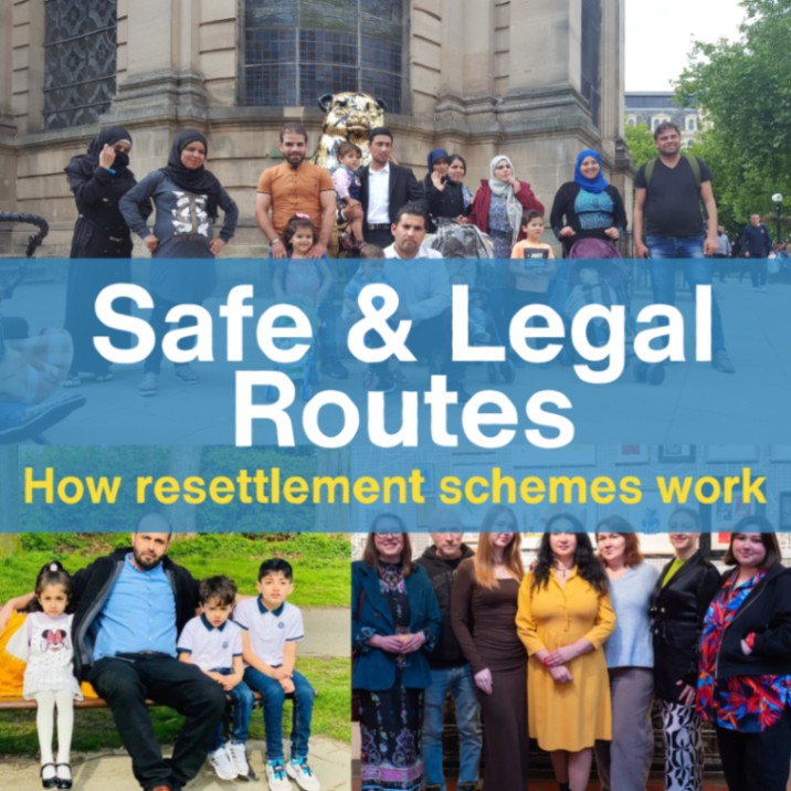 RMCentre's tweet photo. Safe and legal routes to seek #asylum in the UK are very limited. These come in the form of Government #Resettlement Schemes.

Our guide on how these schemes look at the journey people go through and the variations between them.

https://t.co/jIdBlO6vhC https://t.co/M2Kxr5Ni99
