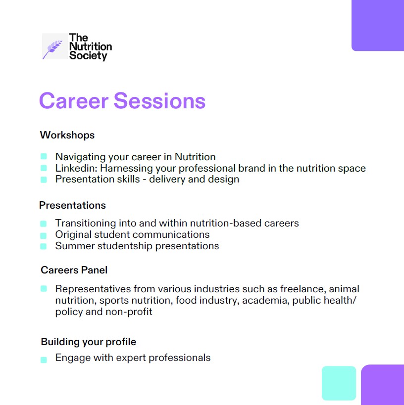 Students and graduates - Don't forget to register for Nutrition Futures 2025 ⤴️

Look at the programme👀