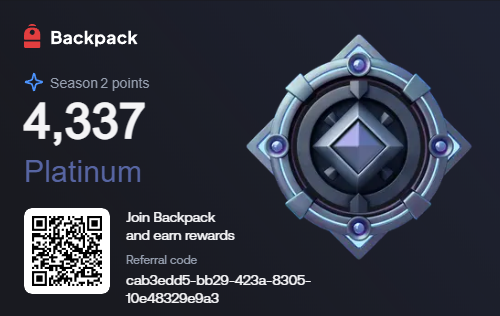 DGmesae's tweet photo. Join Backpack with me and earn rewards! https://t.co/tJsZZHMKDQ https://t.co/SxpQ48hLOc
