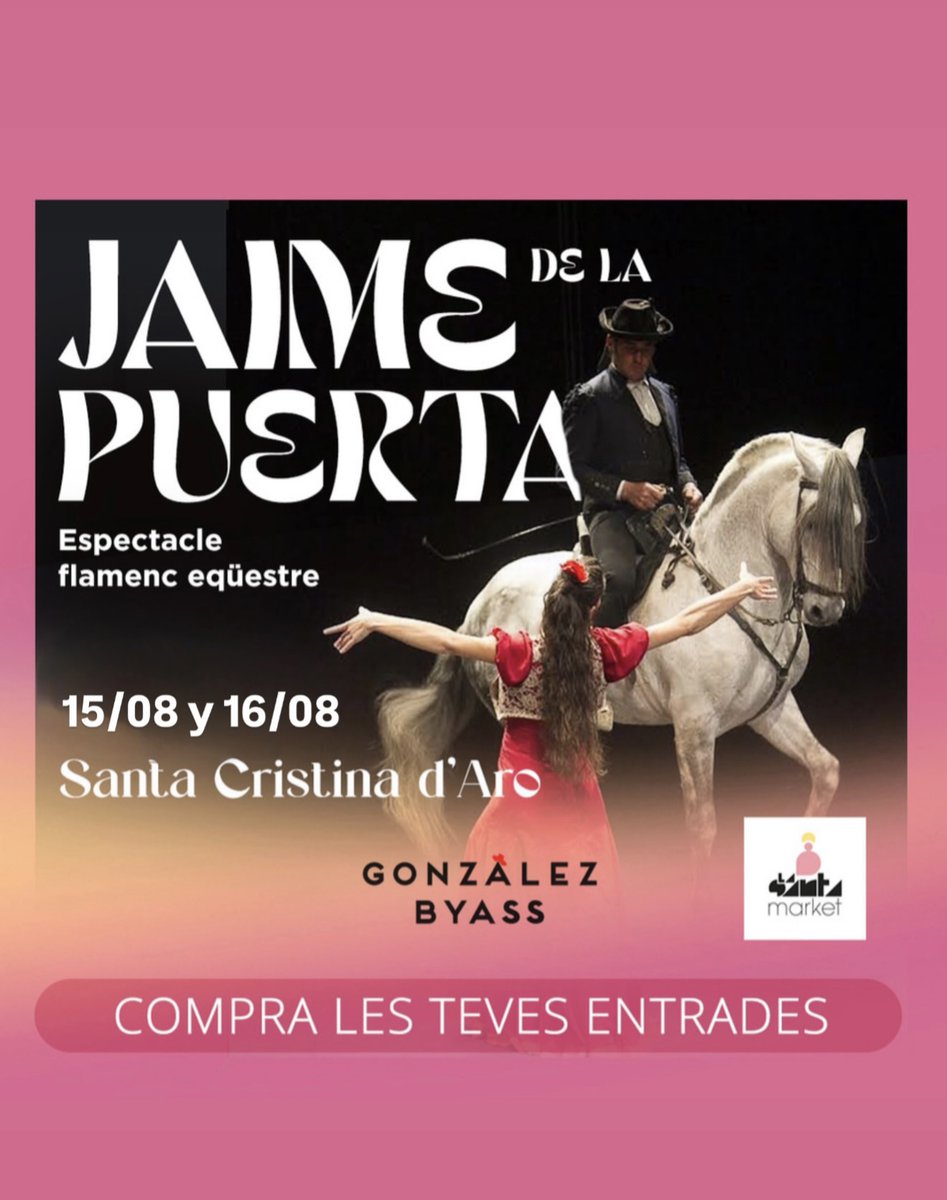 🌹¡Ya queda menos para celebrar LA FERIA DE ABRIL! 15, 16 y 17 de Agosto en La Santa Market 💃🏻🌹

Por tres días, La Santa se transforma y se viste de colores, lunares, peinetas, bailaores y bailaoras, con actividades para grandes y pequeños ¡La diversión está asegurada! 🤭🙌🏻