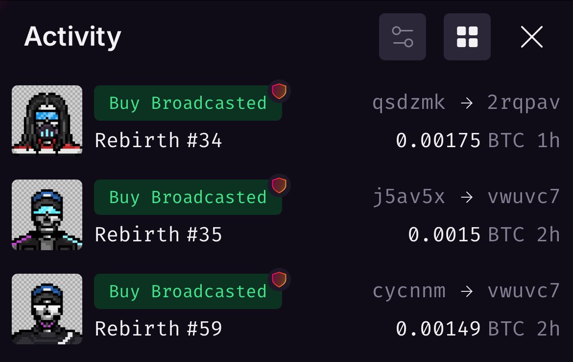 Someone got 🧠 
Awesome pick ups of #sub100k. Congrats.

#unordinals #ordinals
<a href="/unordinals/">Unordinals</a> is one of the coolests early projects you can find💀💀💀