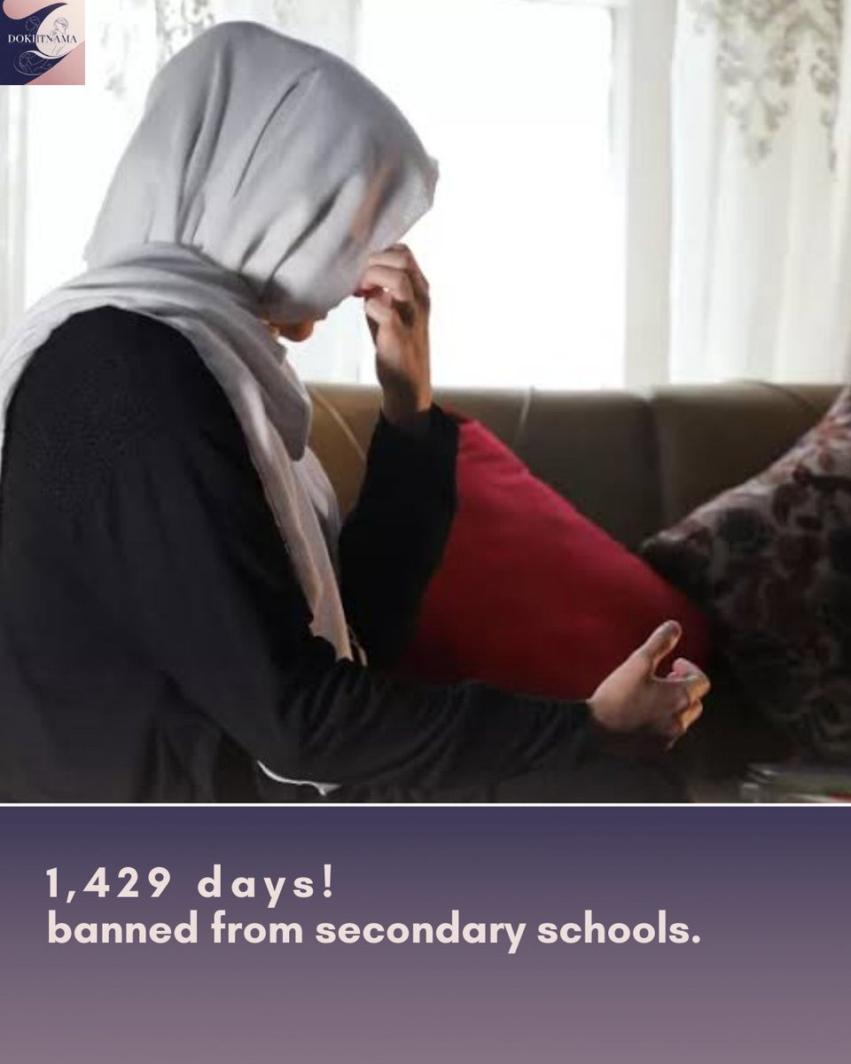 DokhtNama's tweet photo. 4 years without school. 4 years without work. 4 years without freedom. Afghan women’s courage endures, but the world must see, remember, and act.  #AfghanWomen #StandWithAfghanWomen #WomenLifeFreedom https://t.co/CH6H3yRfnf