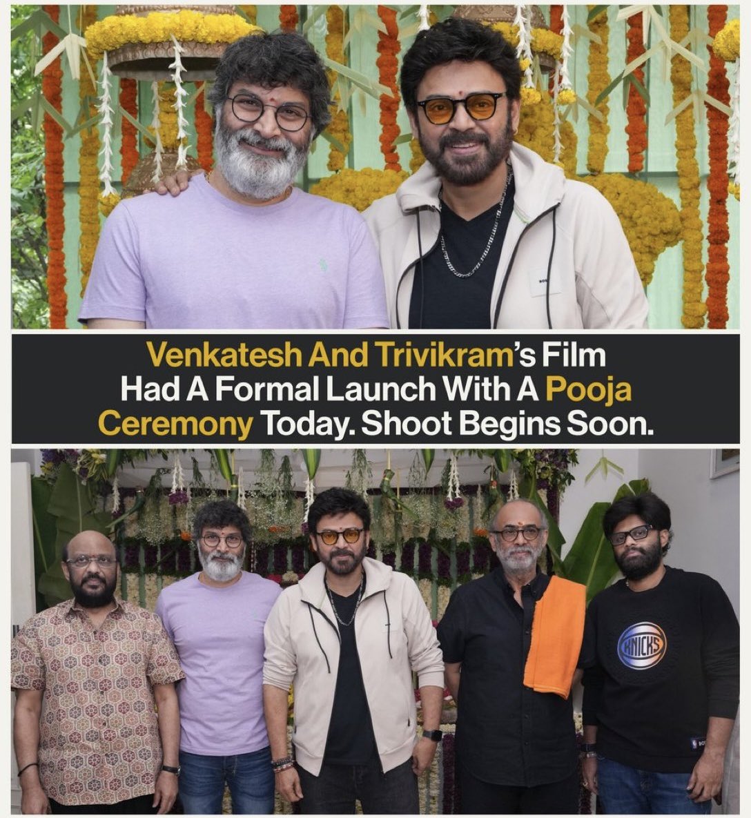 Saija Creations (@saijacreations) on Twitter photo With Guruji’s writing and Thaman’s magic maybe we can expect Ala Vaikuntapuram repeat again. Guruji and Venky’s combination is long overdue!!!
<a href="/VenkyMama/">Venkatesh Daggubati</a> <a href="/vamsi84/">Naga Vamsi</a>
#VenkateshXTrivikram #HaarikaHaasine With Guruji’s writing and Thaman’s magic maybe we can expect Ala Vaikuntapuram repeat again. Guruji and Venky’s combination is long overdue!!!
<a href="/VenkyMama/">Venkatesh Daggubati</a> <a href="/vamsi84/">Naga Vamsi</a>
#VenkateshXTrivikram #HaarikaHaasine
