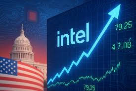 RealDaveIbrahim's tweet photo. JUST IN: 🇺🇸 President Trump's administration to discuss US Government taking stake in Intel $INTC. https://t.co/GbHic7qzOq