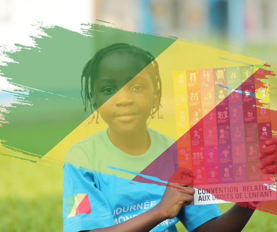 UNICEFcongoBZV's tweet photo. 65 ans d'histoire, de culture et de résilience célébrés aujourd'hui !
L'avenir du Congo 🇨🇬 repose sur sa jeunesse, sur ses enfants.
Ensemble, continuons de bâtir un #Congo où chacun enfant grandit, apprend et s'épanouit.
#Lipanda #IndependenceDay2025 #15Aout2025 #15aout1960 https://t.co/D24D2ZRhhj