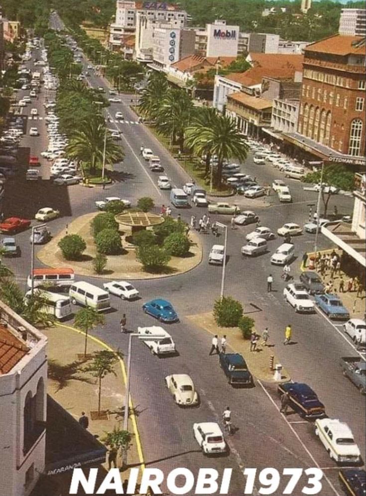 Nairobi, 52 years ago...

The city was alive with trees, and green spaces stretched far and wide. 

This can be achieved again, Nairobi can be restored to its former glory.