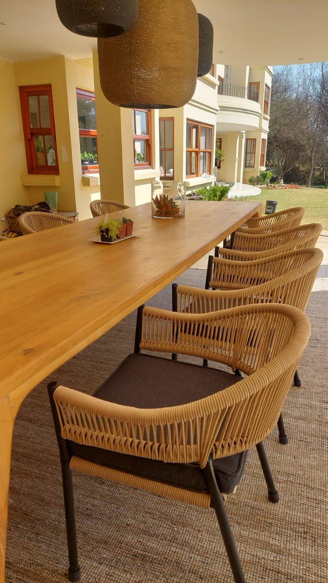 PatioGuruSA's tweet photo. Perfect for al fresco gatherings, these chairs blend lasting strength with eye-catching style to elevate any outdoor dining experience.

https://t.co/QrTM0psRdX
#furniture #loungechairs https://t.co/bughtkJ3ko