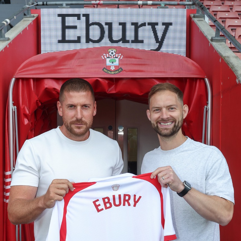 SouthamptonFC's tweet photo. Continuing our partnership with global fintech company, Ebury 🤝