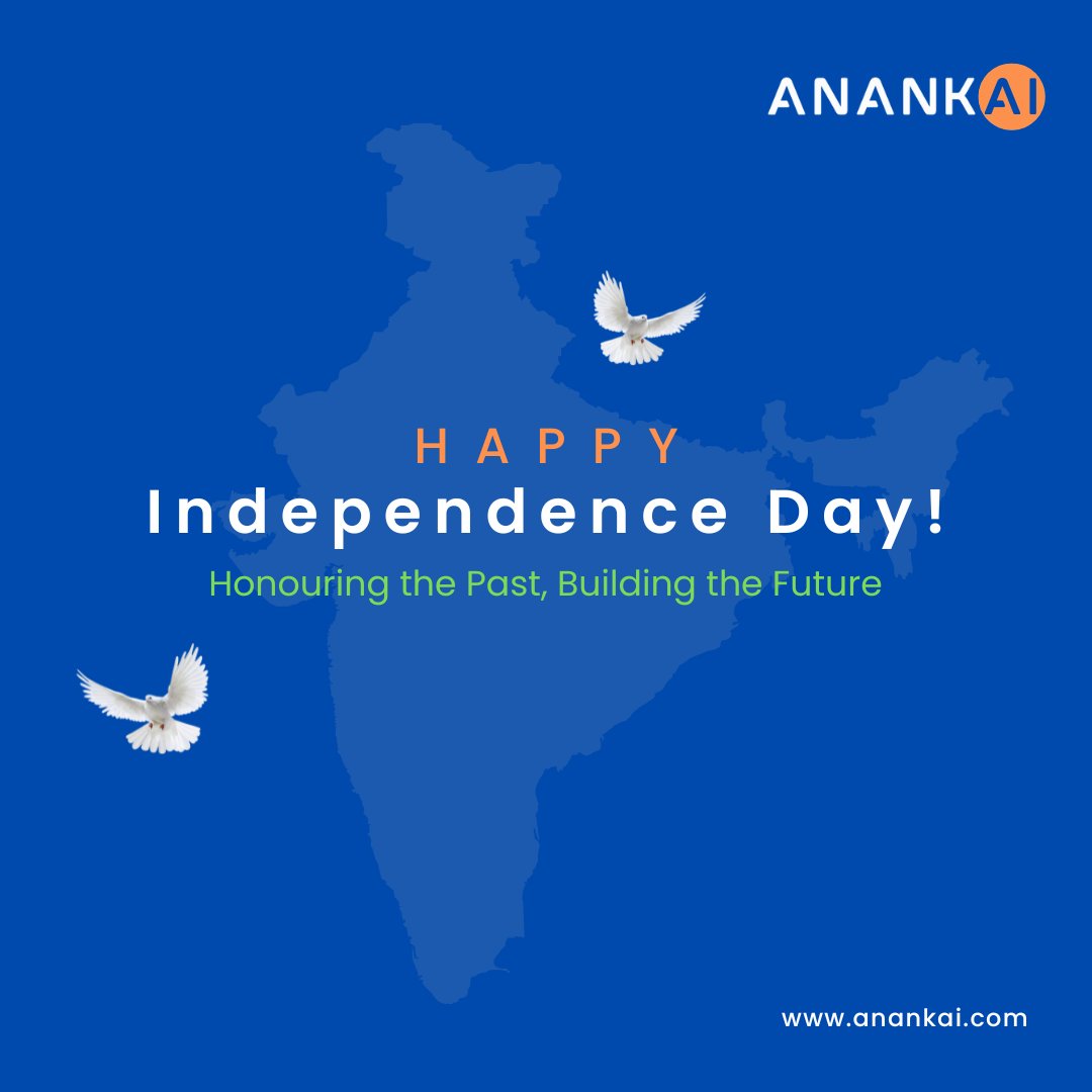 anankailtd's tweet image. The AnankAI team proudly joins in celebrating the spirit of freedom, progress, and innovation.

Happy Independence Day, India!

Here’s to building stronger connections and a brighter future together.

#IndependenceDayIndia #IndiaUK #AnankAI #FinTech #GlobalPartnerships