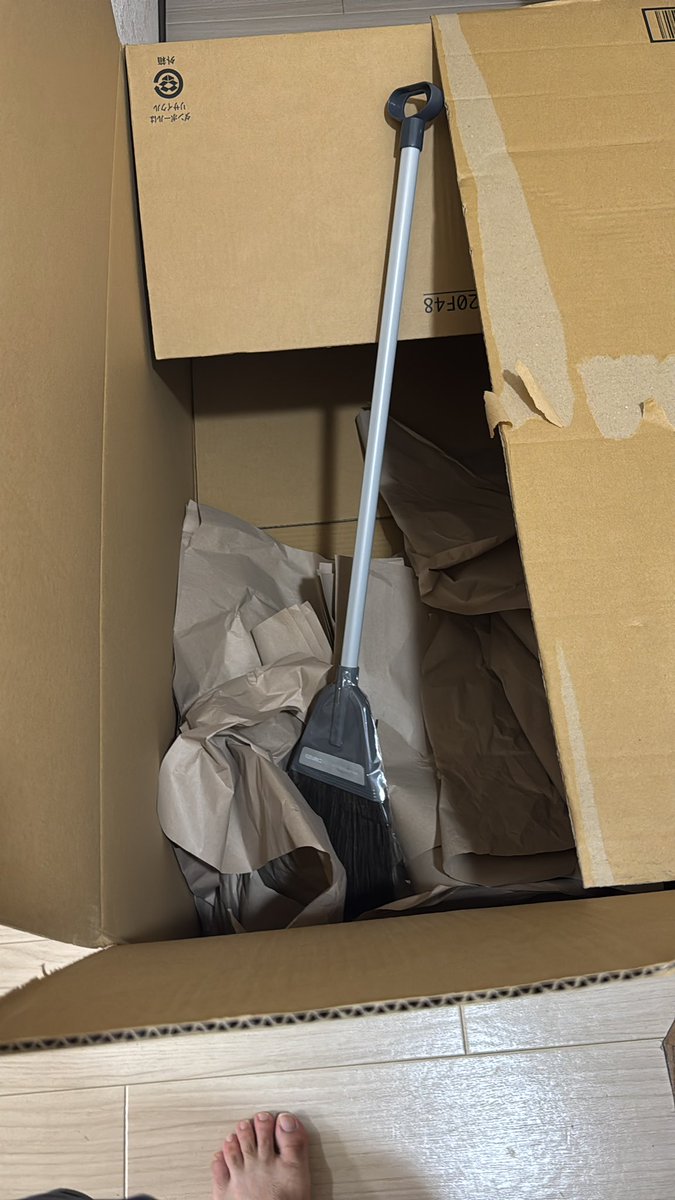 Amazonで箒とちりとりセット買ったらめちゃくちゃ大きいダンボールで送ってきた。緩衝材少しだけ入ってて、意味ない上にただのゴミ。しかもちりとり入ってなかったからね。交換申請して、ダンボールのことも話したけど同じ感じで来た。これ返品するってばコンビニに持って行かなきゃでしょ。迷惑すぎる