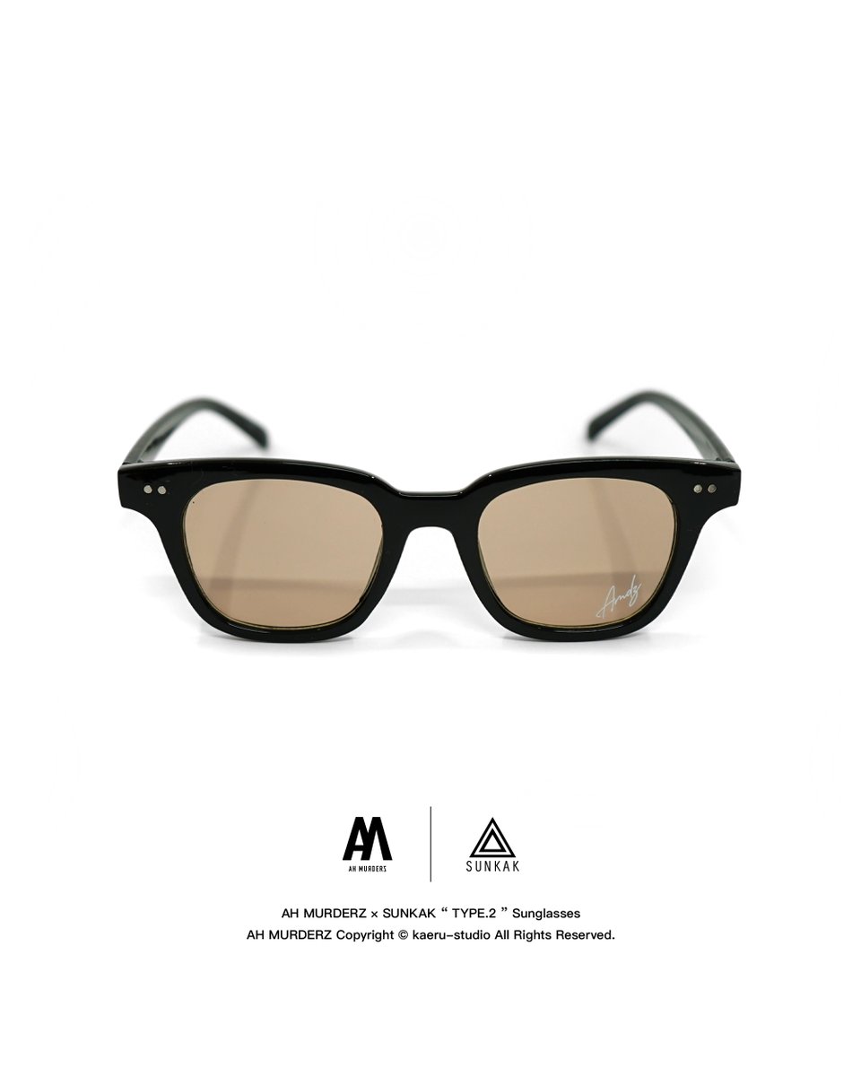 Ahmurderzjp's tweet photo. !!!!!!!!!! 8.19 Release !!!!!!!!!!
AH MURDERZ × SUNKAK
“ TYPE.2 “ Sunglasses
- limited 70 -
今回から新しく採用された艶ありブラックのフレームに、肌馴染みが良いブラウンのレンズ!!
NEWデザインが数量限定で登場!!
Release : 8.19 tue 20:00 先行 19:30
#AHMURDERZ
#SUNKAK
#REDSPIDER https://t.co/PW8OEjDbYH