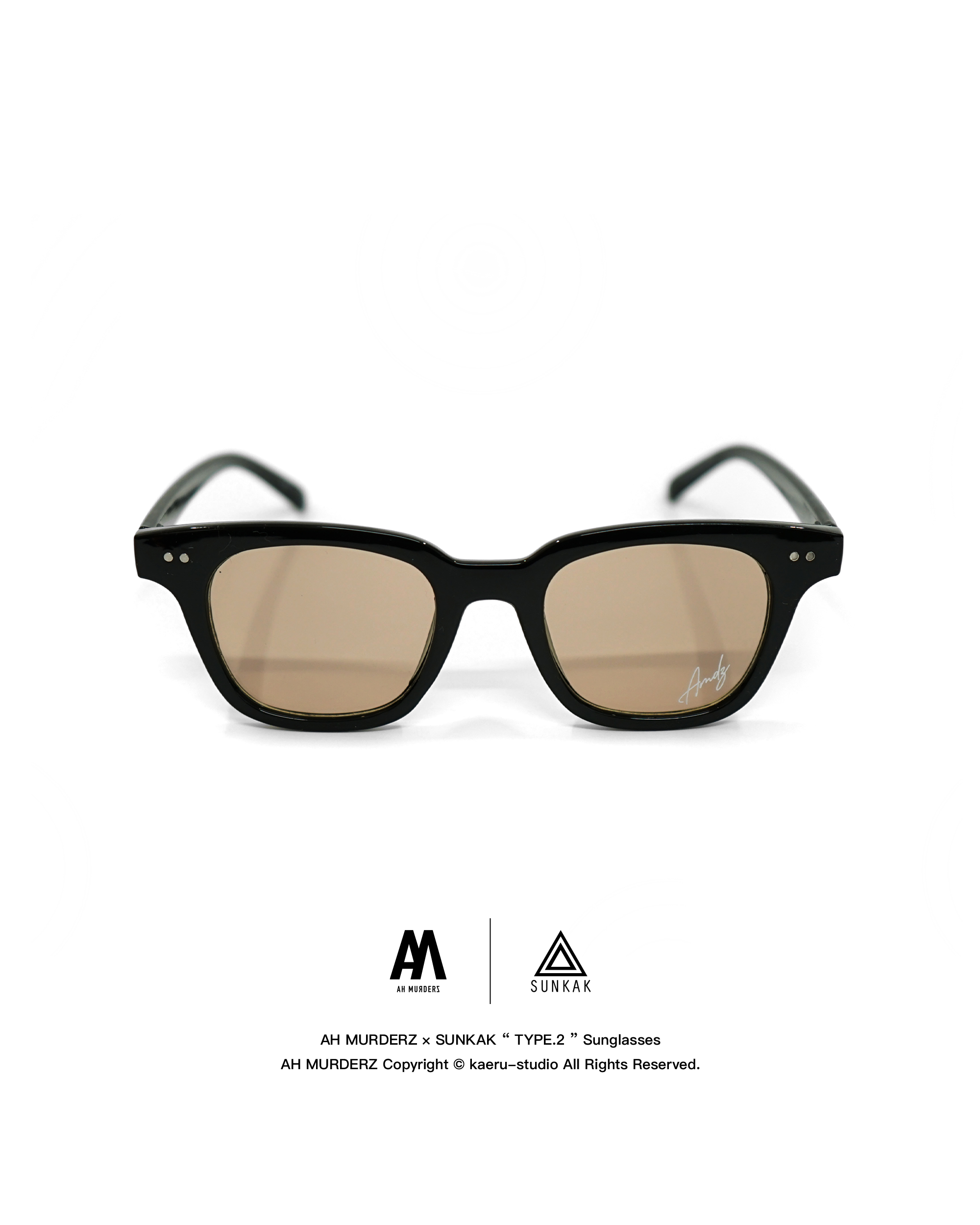 AH MURDERZ×SUNKAK “ TYPE.2 “ Sunglasses Ah Murderz - Ah Murderz added a new photo.