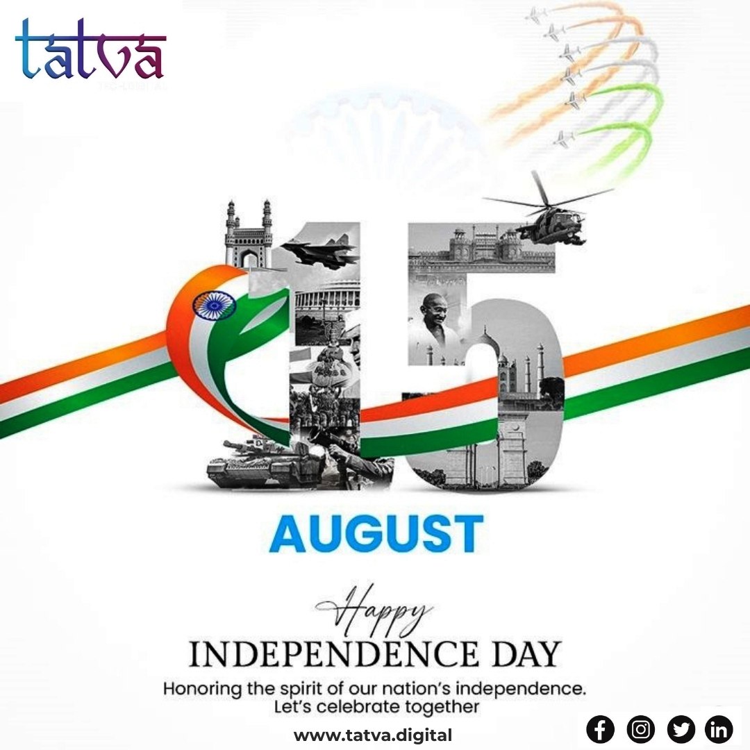 tatvatechdigi's tweet image. Happy 15th August from Tatva Tech Digital – Celebrating our nation’s freedom and powering India’s growth through innovation, creativity, and digital excellence.
.
#IndependenceDay #15August #TatvaTechDigital #DigitalFreedom #InnovationForIndia #AzadiKaAmritMahotsav #VandeMataram