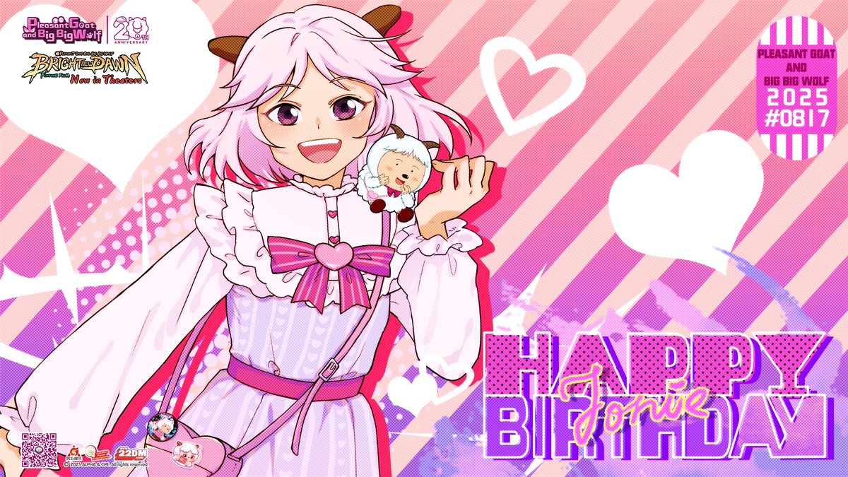 Enthusiastic, considerate, helpful; sincere, reliable, selflessly supportive.
May your kindness and warmth always bring you blessings in return.Happy birthday Jonie! 🎂💖#Joniebirthday