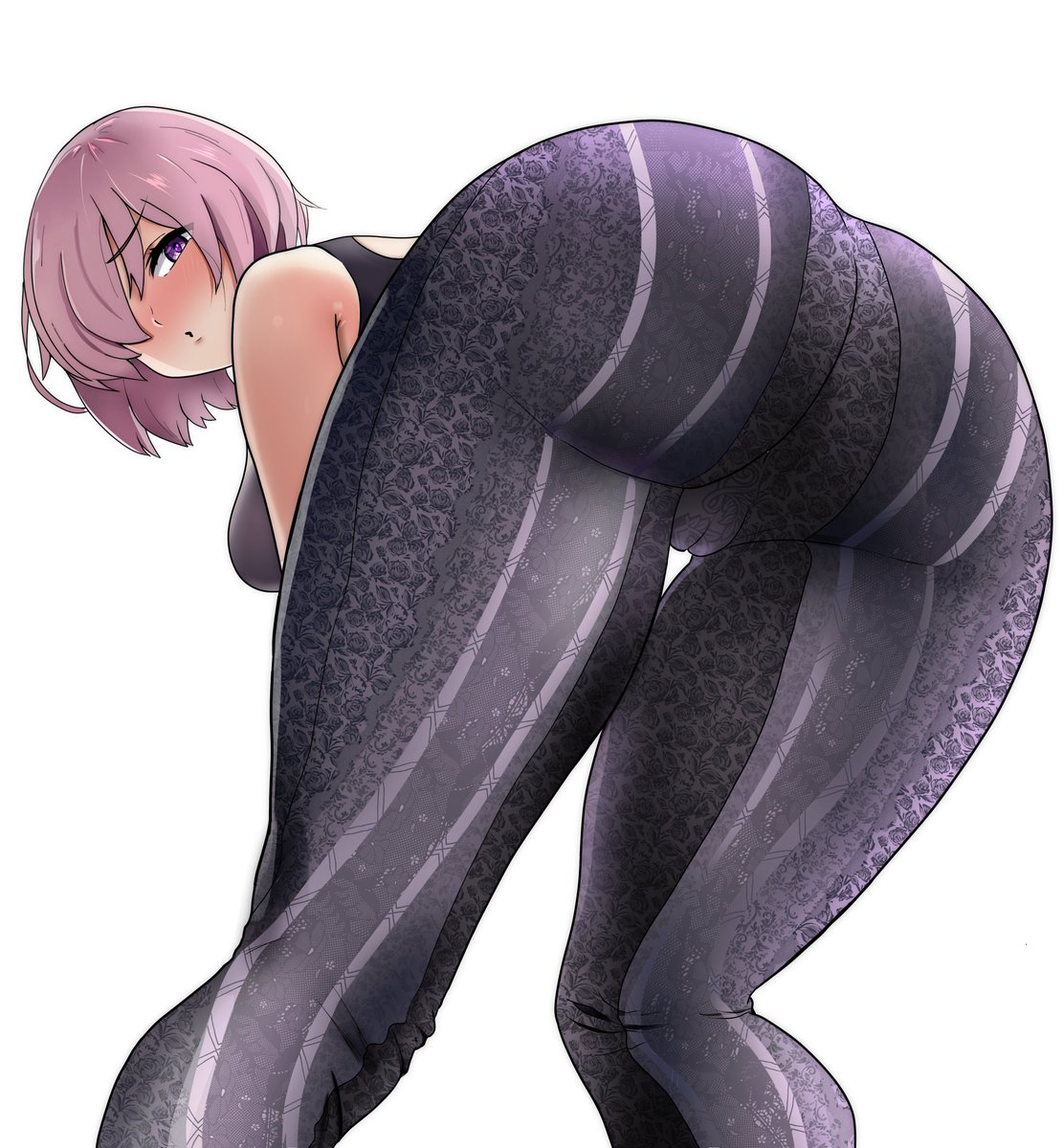 Eggplant tries out some clothes 
-comm