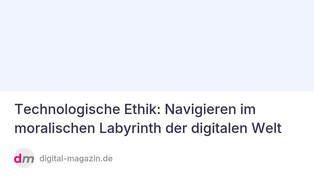 digitalmag_de's tweet photo. Künstliche Intelligenz (KI) wird zunehmend eingesetzt, um Entscheidungen zu treffen, die unser Leben beeinflussen, von der Kreditvergabe bis hin zur Einstellung von Mitarbeitern.

Mehr 👉 https://t.co/jt8pC0fi1q

#TechnologischeEthik #Digitalisierung https://t.co/wslQsPC5dj